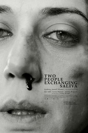 Two People Exchanging Saliva
