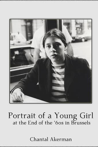 Portrait of a Young Girl at the End of the 60s in Brussels