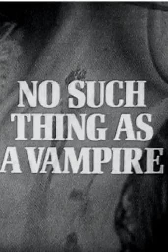 No Such Thing as a Vampire