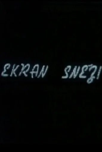 Ekran sneži