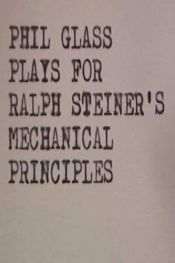 Phil Glass Plays for Ralph Steiner's Mechanical Principles