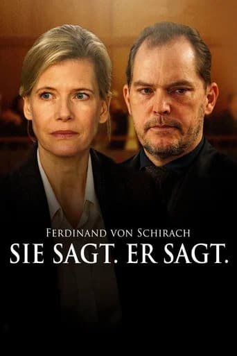 Sie sagt. Er sagt.