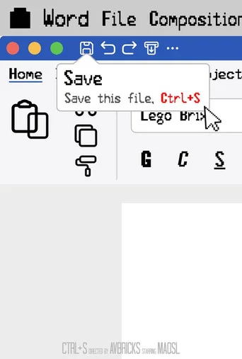 CTRL+S