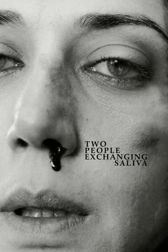 Two People Exchanging Saliva