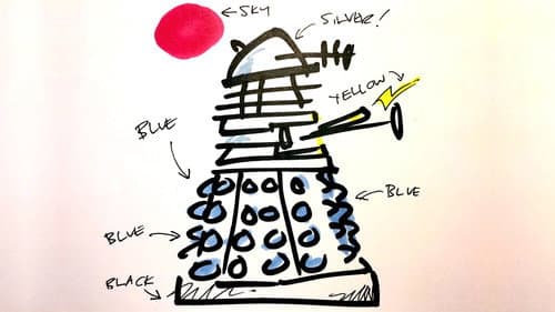 Doctor Who: The Daleks in Colour still