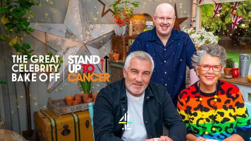The Great Celebrity Bake Off for Stand Up To Cancer still