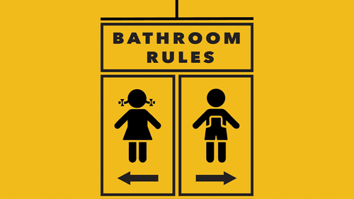 Bathroom Rules still