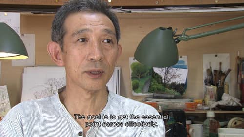 A Ghibli Artisan - Kazuo Oga Exhibition - The One Who Drew Totoro's Forest still