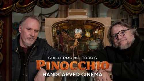 Guillermo del Toro's Pinocchio: Handcarved Cinema still