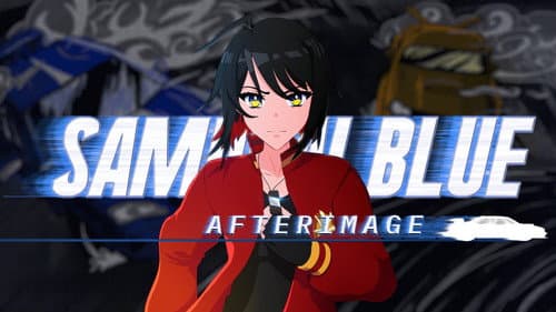 Samurai Blue: Afterimage still
