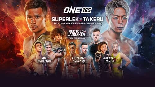 ONE 165: Superlek vs. Takeru still
