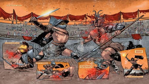 Spartacus: Blood and Sand - The Motion Comic still
