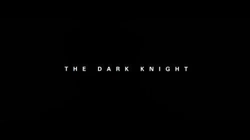 The Dark Knight still