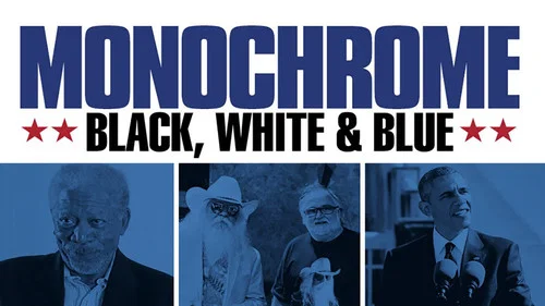Monochrome: Black, White & Blue still