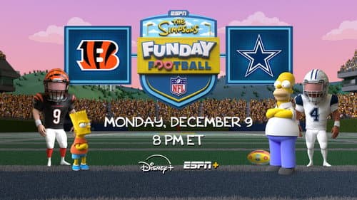The Simpsons Funday Football still