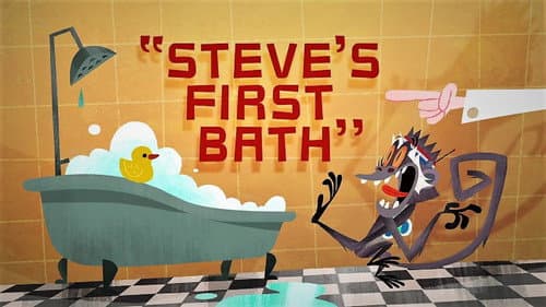 Steve's First Bath still
