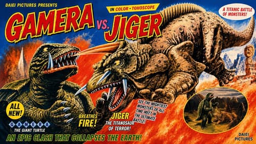 Gamera vs. Jiger still