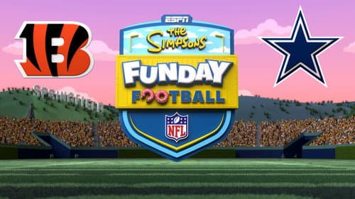 The Simpsons Funday Football still