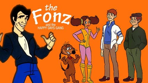 The Fonz and the Happy Days Gang still