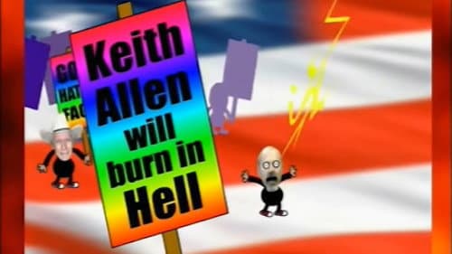 Keith Allen Will Burn in Hell still