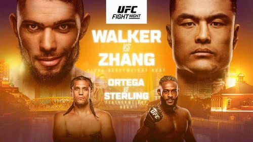 UFC Fight Night 257: Walker vs. Zhang still