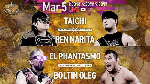 NJPW New Japan Cup 2026 - Day 2 still