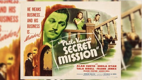 Philo Vance's Secret Mission still