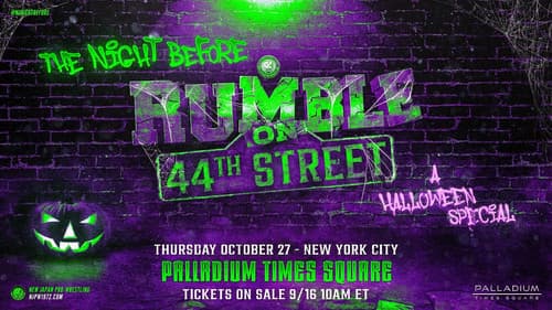 NJPW The Night Before Rumble on 44th Street still