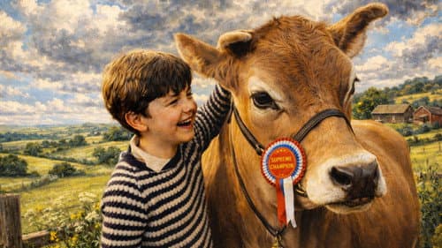 Calamity the Cow still