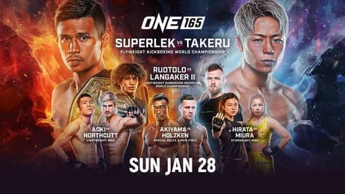 ONE 165: Superlek vs. Takeru still