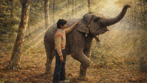Anoop and the Elephant still