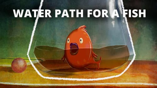Water Path for a Fish still