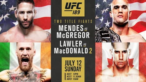 UFC 189: Mendes vs. McGregor still