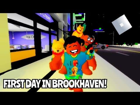 The Castastics: Brookhaven ( First Day In Brookhaven!) Scene!