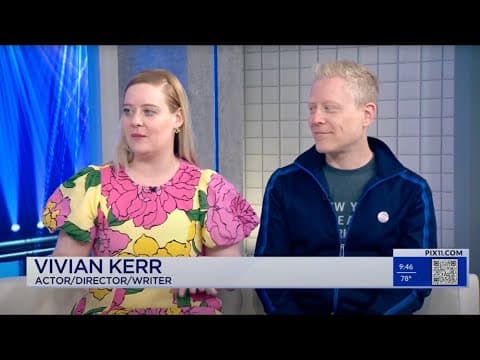 Anthony Rapp & Vivian Kerr on Pix11 Morning Show: An Inside Look at 'Scrap'