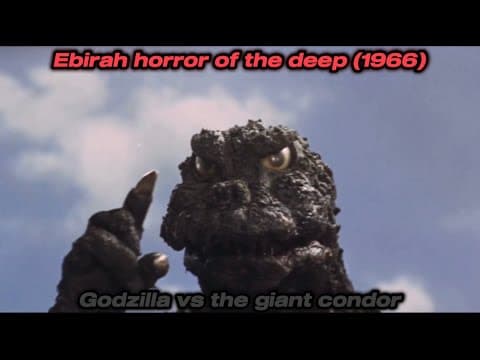 Ebirah horror of the deep (1966)   Godzilla vs the giant condor