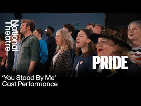 The cast of PRIDE, a new musical, sings You Stood By Me' National Theatre