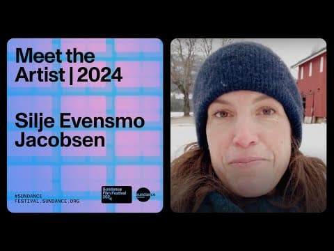 Meet the Artist 2024: Silje Evensmo Jacobsen on "A New Kind of Wilderness"