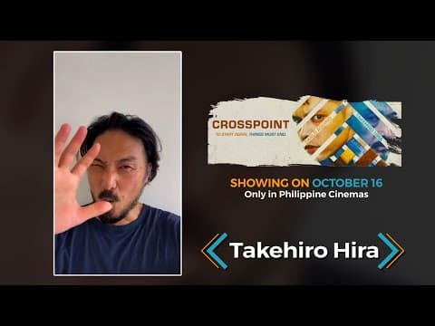 Takehiro Hira, famous for his role in Shogun, commands you to see Crosspoint