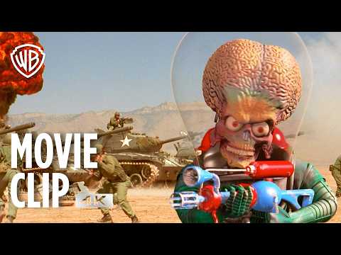 The First Martian Attack - Movie Clip