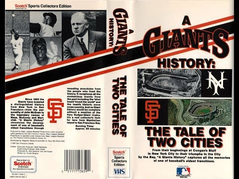 A Giants History - The Tale Of Two Cities