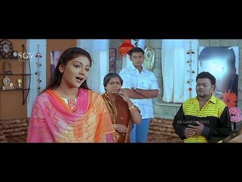 Abhirami Gives Best Carrier Advice to Darshan | Sadhu Kokila | Laali Haadu Kannada Movie Best Scene