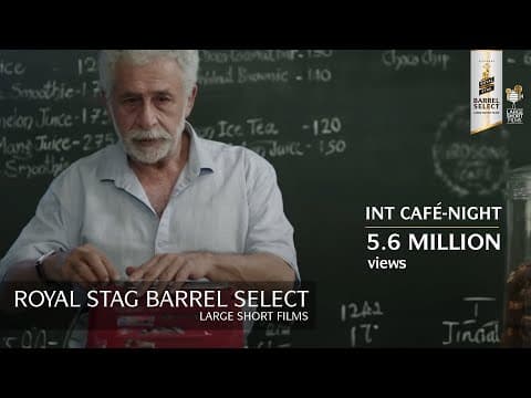 Interior Cafe Night | Naseeruddin Shah | Royal Stag Barrel Select Large Short Films