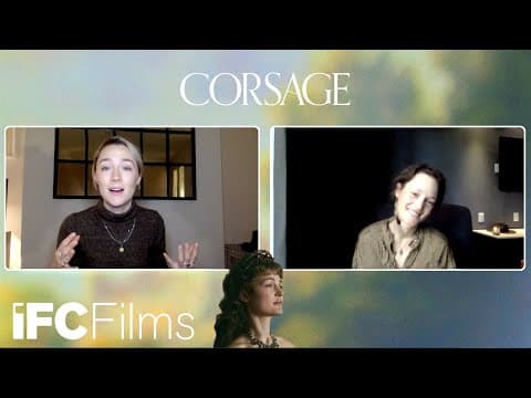 Saoirse Ronan Thanks Vicky Krieps for Corsage ❤️ IFC Films