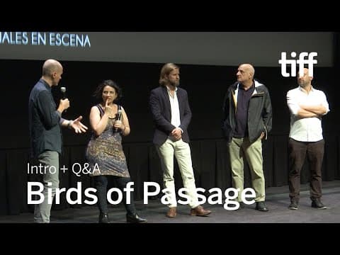 BIRDS OF PASSAGE Cast and Crew Q&A | TIFF 2018