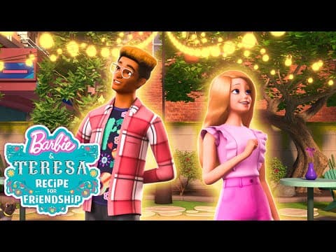 Clip - Barbie helps decorate the restaurant!