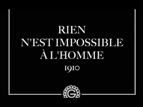 Для людини немає нічого неможливого / Rien n’est impossible à l’homme (Emile Cohl, 1910)