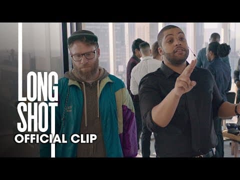 Long Shot (2019 Movie) Lance At The Office - O'Shea Jackson, Seth Rogen, Charlize Theron