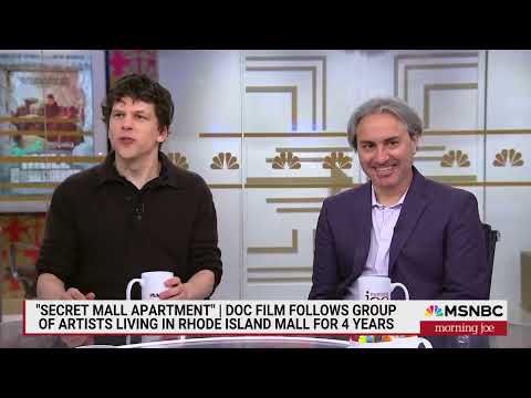 MSNBC Morning Joe: The incredible bananas story of artists living in a mall for four years