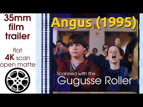 Angus (1995) 35mm film trailer, flat open matte, 4K *CROPPED